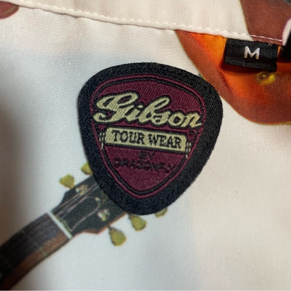 Gibson Guitar Tour Shirt Men’s Size Medium. Button up. Classic. Music. - Picture 6 of 11